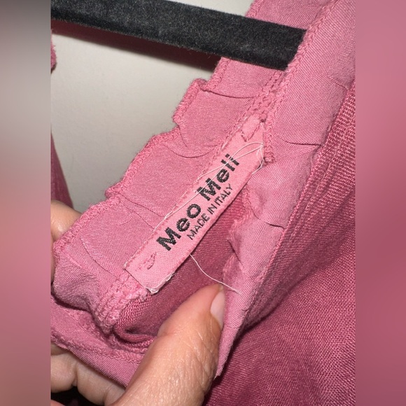 Elegant Pink Sleeveless Dress - Picture 5 of 6